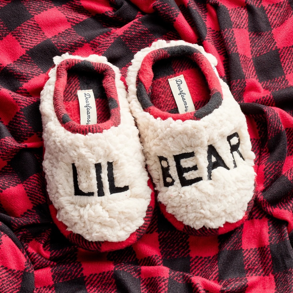 FINAL PRICE 🎉 NWOT Dearfoams Lil Bear Slippers